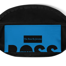 Load image into Gallery viewer, The Boss Fanny Pack | Blue and Black