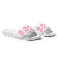 Load image into Gallery viewer, The Boss Women's slides | White and Pink