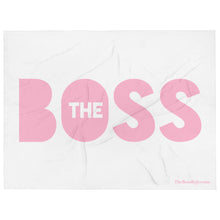 Load image into Gallery viewer, The Boss Women's Throw Blanket