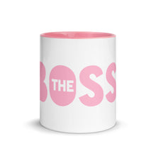 Load image into Gallery viewer, The Boss Mug | Pink and White