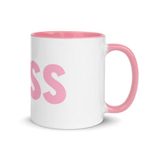 Load image into Gallery viewer, The Boss Mug | Pink and White
