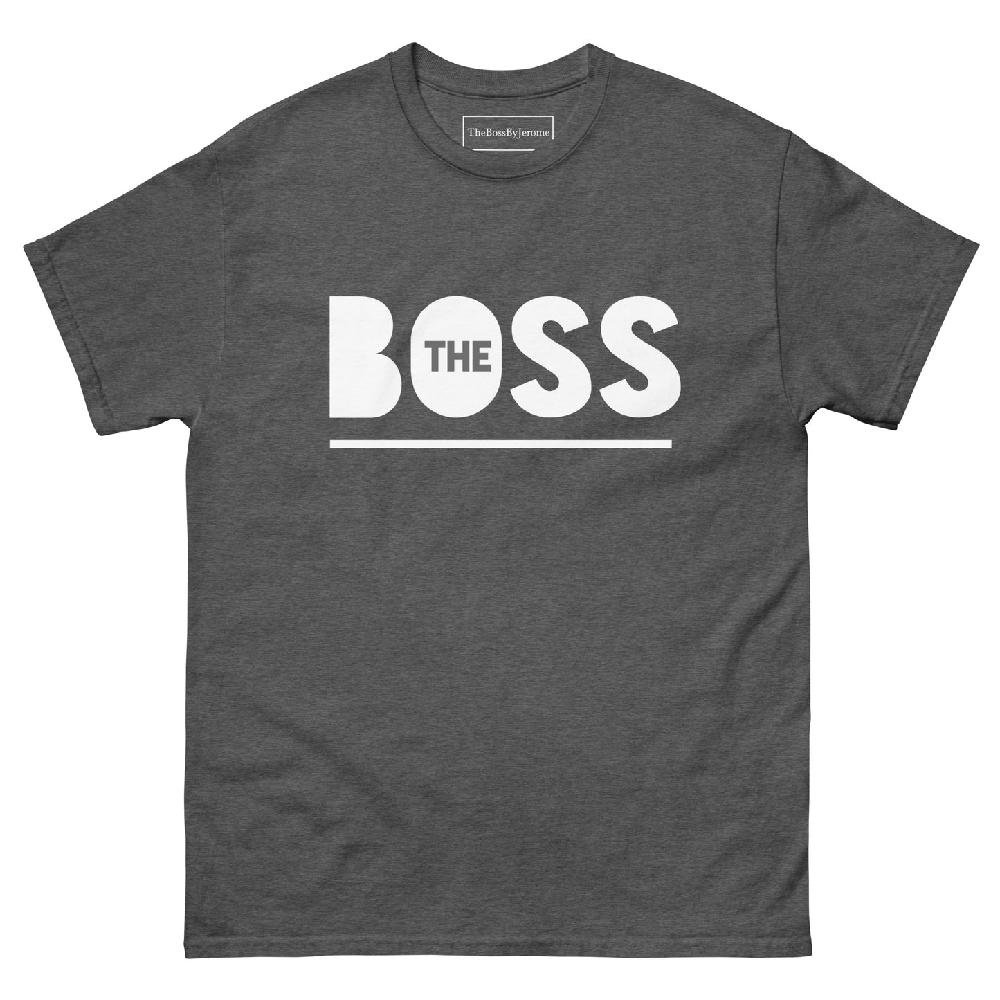 Men's Classic T Shirt | Gray and White