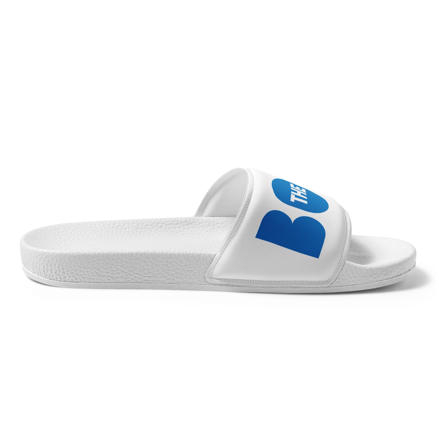 The Boss Men’s slides | White and Blue