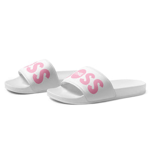 The Boss Women's slides | White and Pink