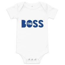 将图片加载到图库查看器，The Boss Boy&#39;s short sleeve one piece | White and Blue
