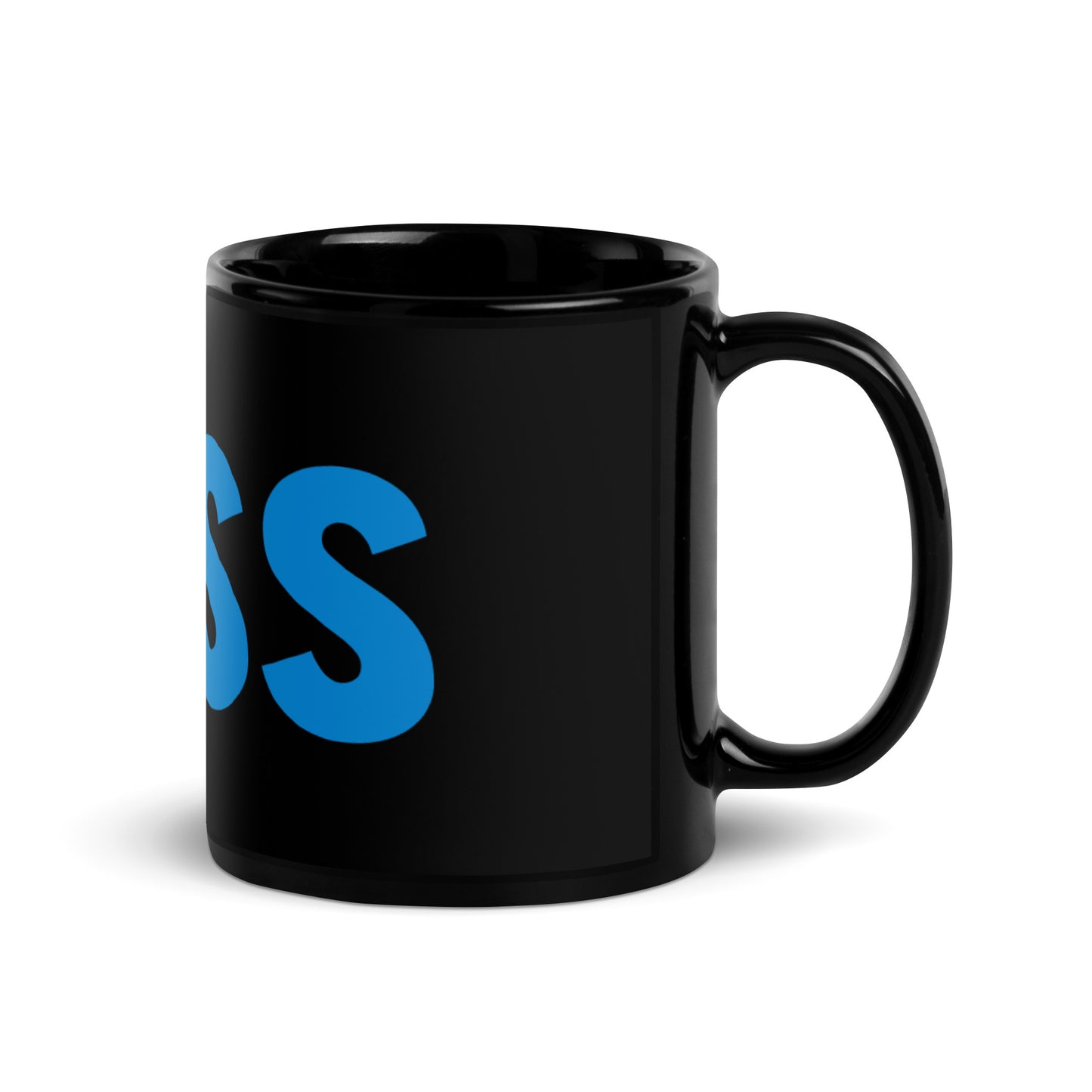 The Boss Mug | Black and Blue