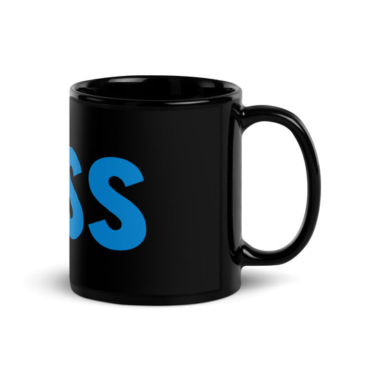 The Boss Mug | Black and Blue