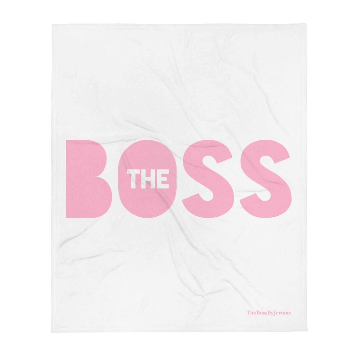 The Boss Throw Blanket
