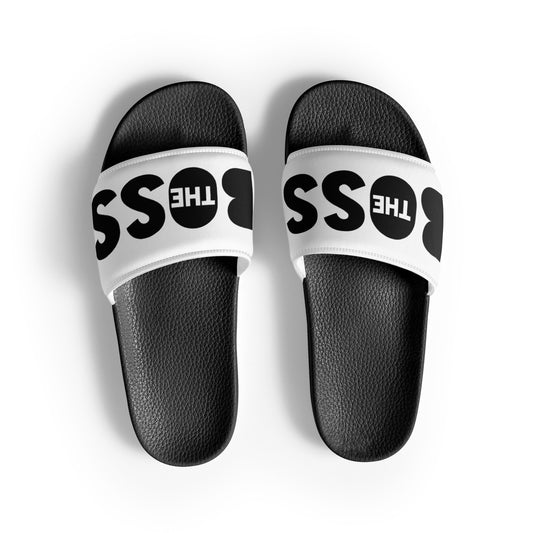 The Boss Women's slides | Black and White